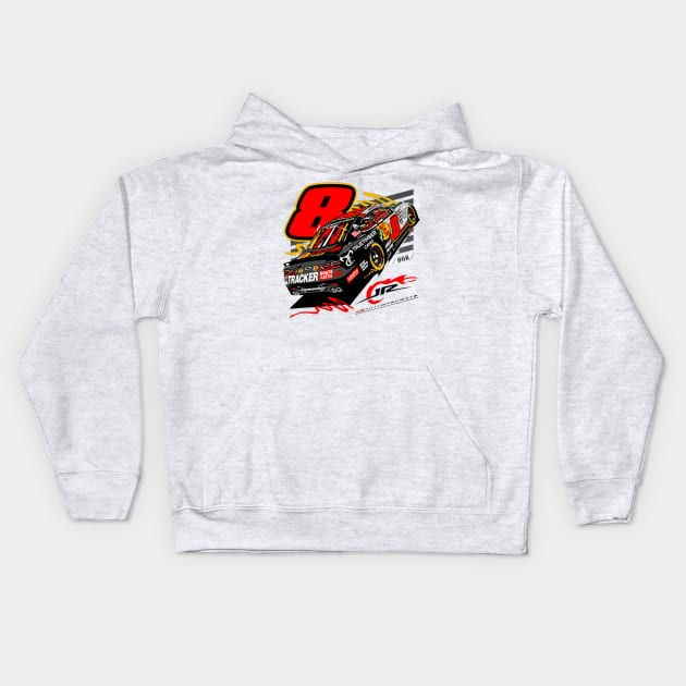 Josh Berry Motorsports Kids Hoodie by art.Hamdan